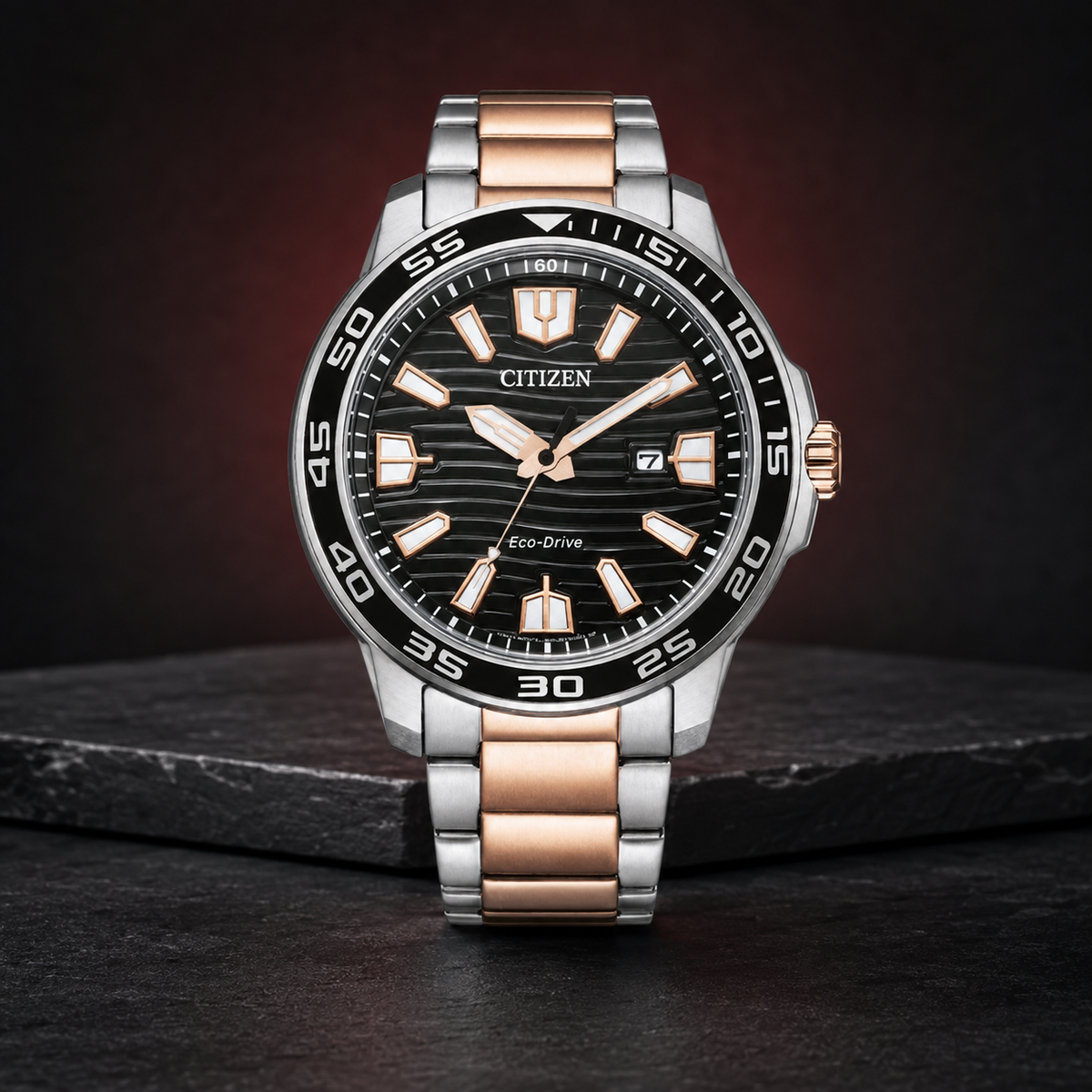 Citizen Eco-Drive Men's Two-Tone Watch AW1524-84E